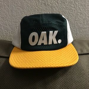 Bay Area Oaklandish racer hat